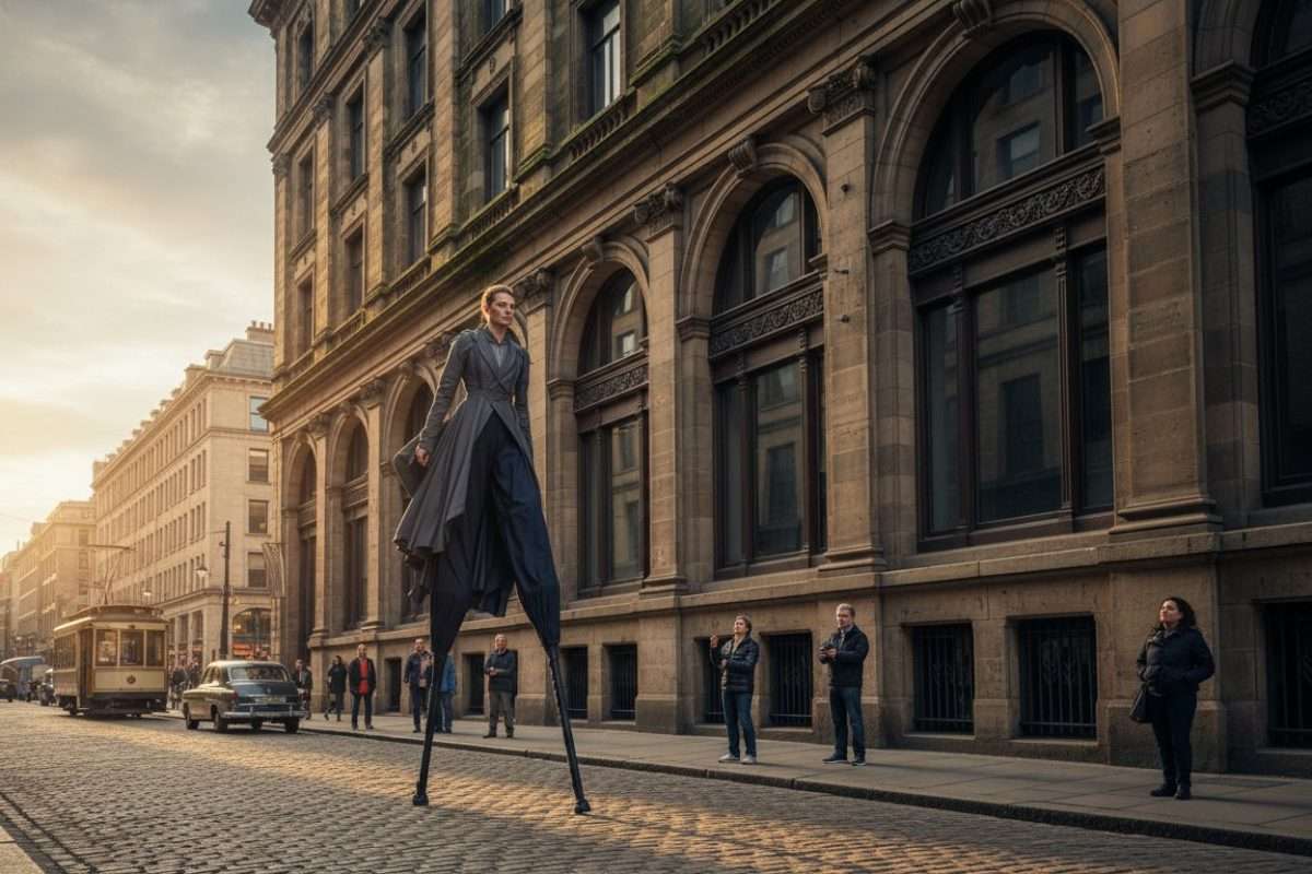Devenir échassier : entre art et emploi de hauteur