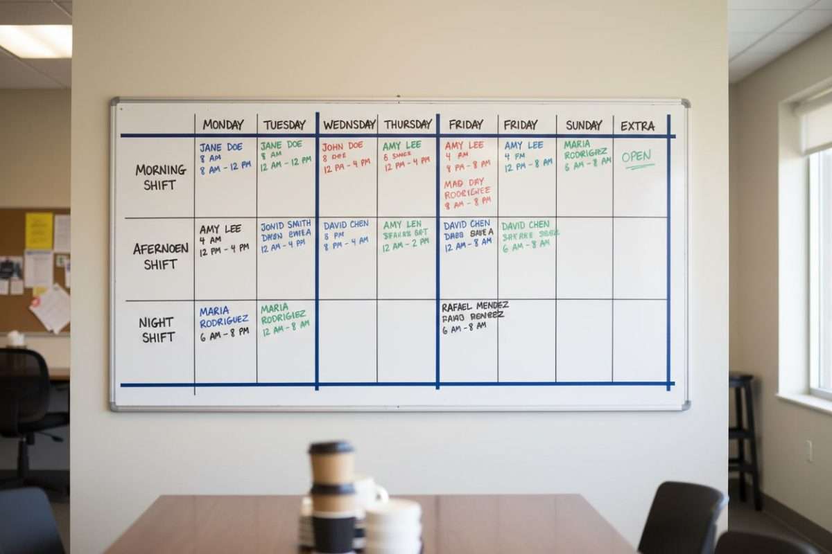 Exemple de planning horaire 4×8 : comment l’organiser